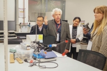 Photo from RMIT Facility visit - AUTEX2023 Conference