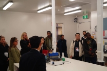Photo from RMIT Facility visit - AUTEX2023 Conference