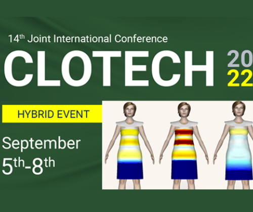 Poster image of the 14th Joint International Conference CLOTECH 2022